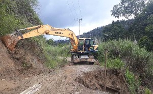 Permintaan Ketua DPRK Terjawab, Jalan Arul Badak Diperbaiki